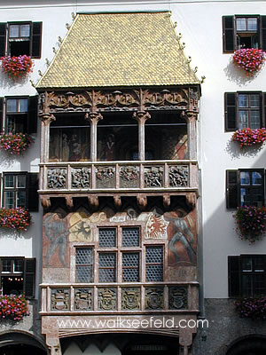 The famous Golden Roof in Innsbruck