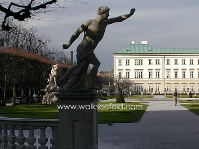 Mirabell palace and gardens in Salzburg